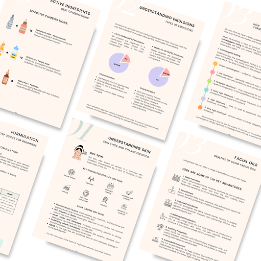 Beginner’s Guide to Natural Cosmetics Formulation | Illustrated eBook (Digital Download)
